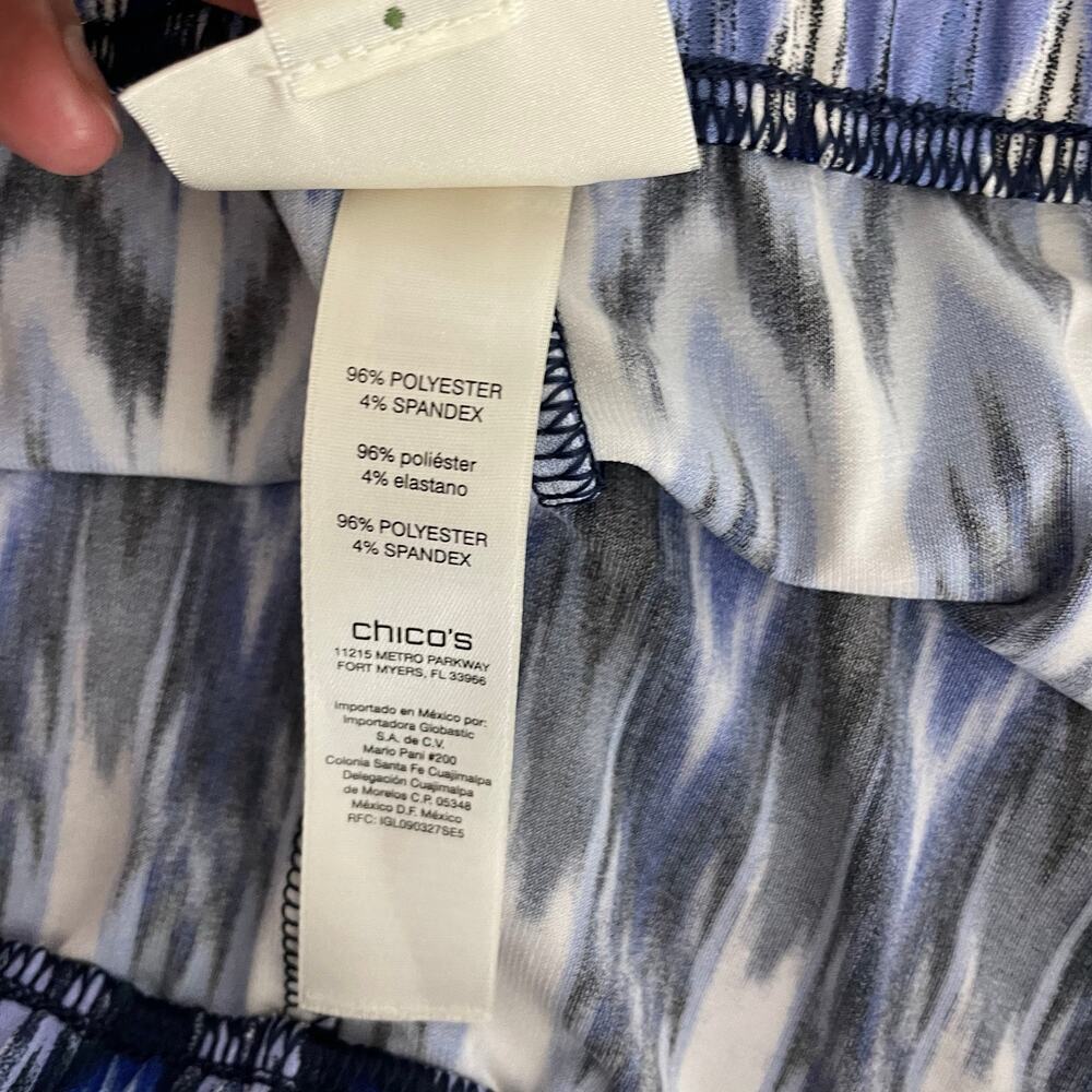 Chico's High Rise Wide-Leg Pants Size Large - Picture 7 of 7